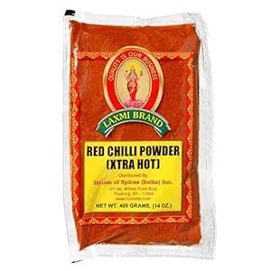 Amazon Laxmi Brand Extra Hot Chilli Powder 400g Grocery Gourmet Food