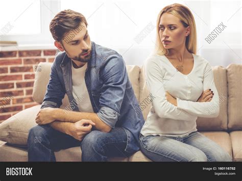 Couple Having Quarrel Image And Photo Free Trial Bigstock