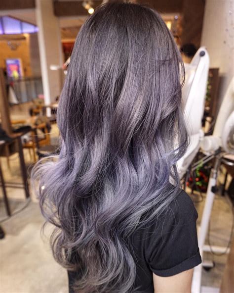 Soft Romantic Shades Of Lilac Beautifully Blended With Platinum Ash Hair Color Ash Hair