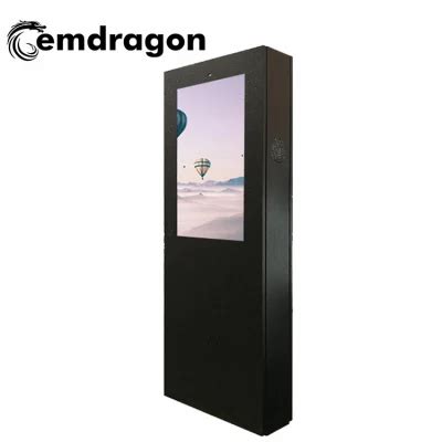 Inch Air Cooled Vertical Screen Floor Outdoor Advertising Machine