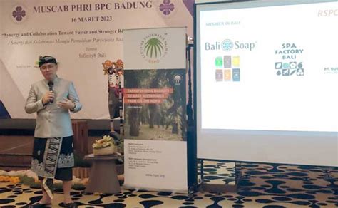 Agricom Id RSPO Industri Pariwisata Di Bali Berkomitmen Gunakan