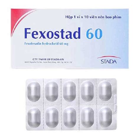 Fexostad Tab60mg Thuốc Chống Dị ứng Của Stada Hiệu Quả