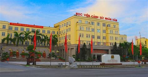 Học viện Cảnh sát nhân dân thông báo điểm trúng tuyể