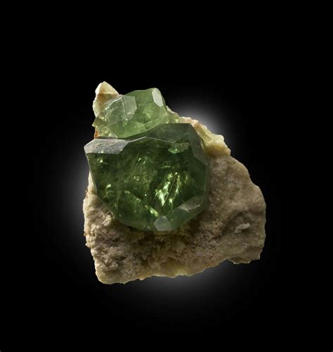 Demantoid Garnet Natural Specimen Green International Gem Society