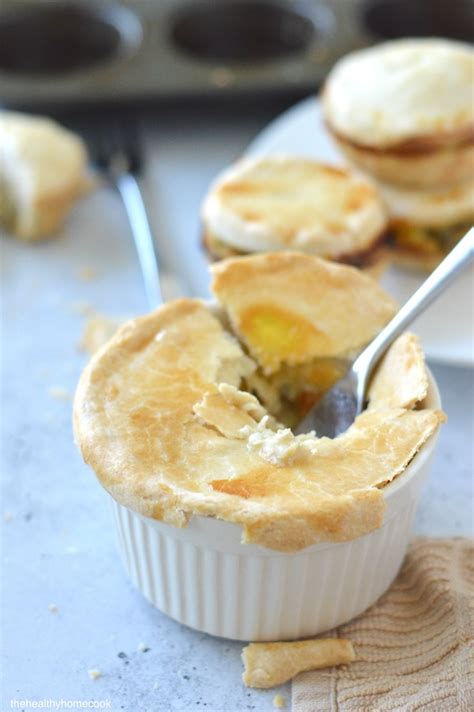 Mini Chicken Pot Pies The Healthy Home Cook Karinokada