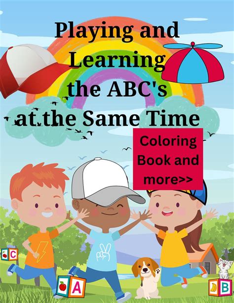 Kids Alphabet Coloring Book Digital Download Interactive Letter