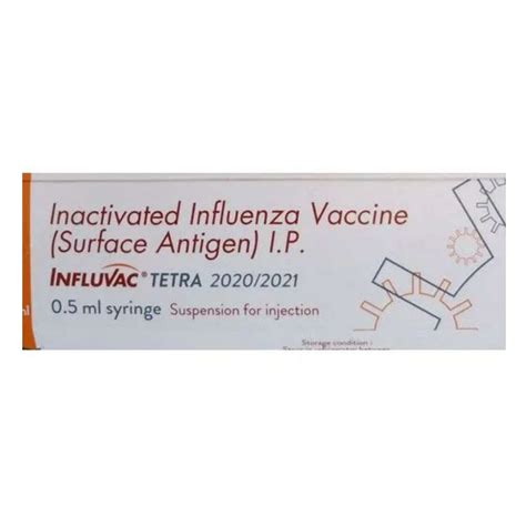 Influvac Tetra 2020 2021 Vaccine Uses Side Effects Price Apollo