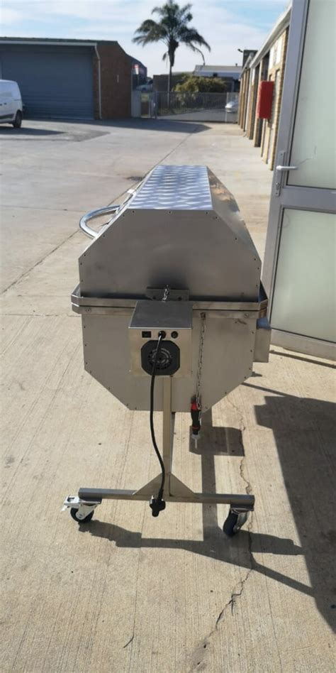 Stainless 304 Gas Spit Braai Unit Spit Braai Catering Cape Town