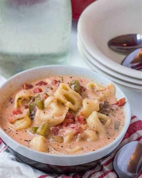 Slow Cooker Tortellini Soup A Delicious Cold Weather Soup