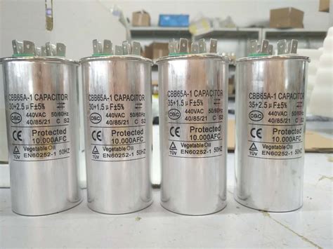 Air Conditioner Aluminum Case AC Dual Capacitor Cbb65 China Cbb65 AC