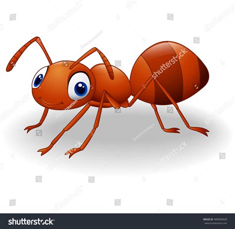 Cute Ant Cartoon.Vector Illustration - 480060628 : Shutterstock