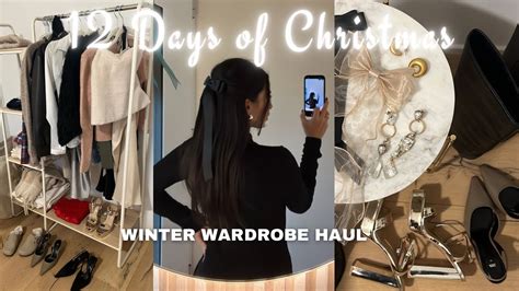 Days Of Christmas Vlog Winter Wardrobe Updates Holiday Looks