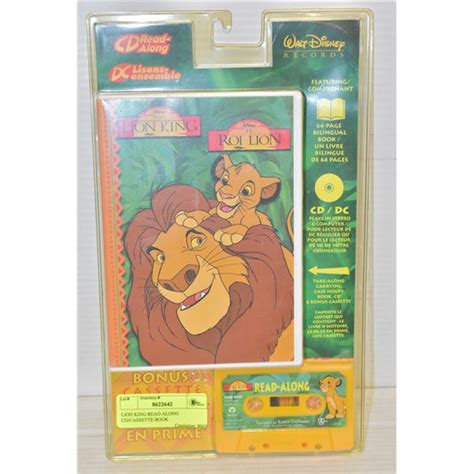 Lion King Read Along Cd Cassette Book