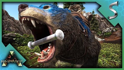 Direbear Taming And The Journey To Find Honey Ark Ragnarok Dlc