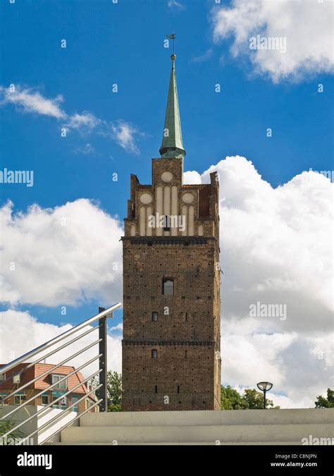 Kroepeliner Gate Build In 1270 In The Gothic Style Rostock