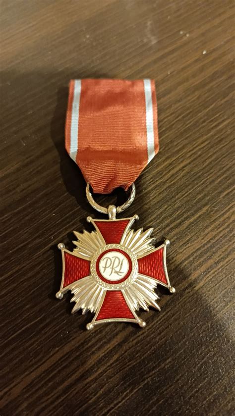 Medal Krzy Zas Ugi Prl Srebrny Zielonka Olx Pl