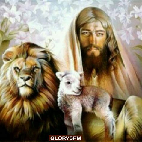 Pin By Santhy Maniam Pillai On Glory5fm Lion And Lamb Jesus Art