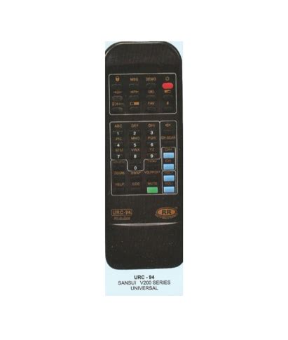 Sansui Universal Tv Remote Buy Online Lowest Price Urc 94 V200