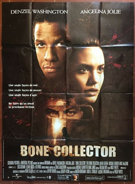 poster bone collector denzel washington angelina jolie xcm cinead