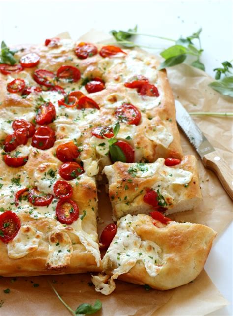 Tomato Mozzarella Focaccia Dash Of Savory Cook With Passion