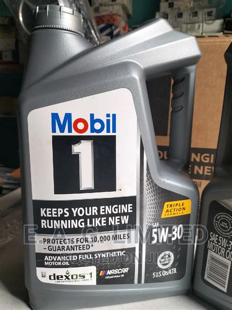 Mobil 1 Advanced Fully Synthetic Oil 5w 30 5l In Surulere Vehicle Parts And Accessories E A G