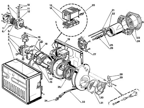 Riello R40 G3 Burner Parts - HPW