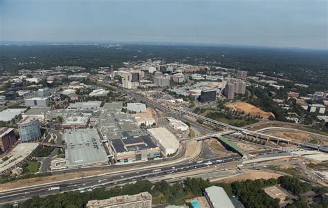 Metro Rail Construction At Tysons Corner To Falls Church Flickr