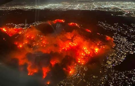 Mega Incendiile Din Los Angeles V Zute Din Satelit Ora Ul Ngerilor