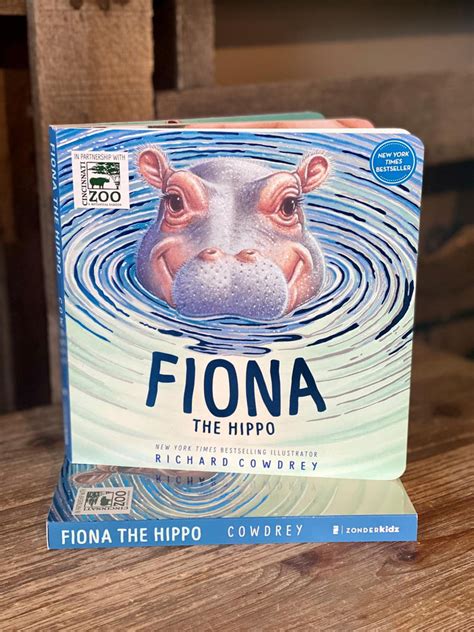 Fiona The Hippo Board Book Darling State Of Mind