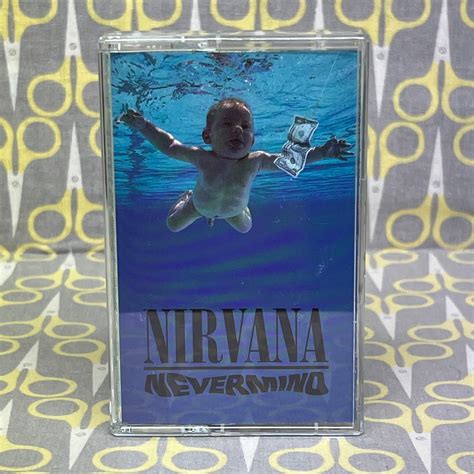 Nevermind By Nirvana Cassette Tape Grunge Rock Alternative Kurt Cobain