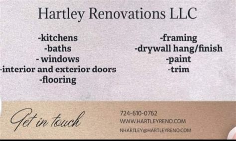 Hartley Renovations Updated June 2024 Pittsburgh Pennsylvania