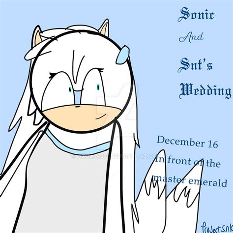 Snc Wedding Dress Sonic And Snts Wedding By Azula4551 On Deviantart