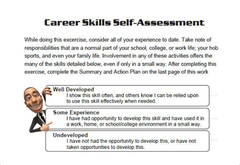 9 Career Assessment Samples Sample Templates