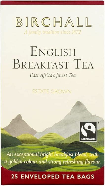 Birchall English Breakfast Tea Bags English Tea Bursting With Full Flavour Perfect Vegan Ts