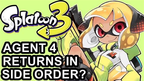 Agent 4 Returns In Splatoon 3 Side Order Dlc Youtube