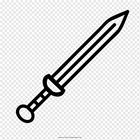 Disegno Di Spada Da Colorare Acolore The Best Porn Website