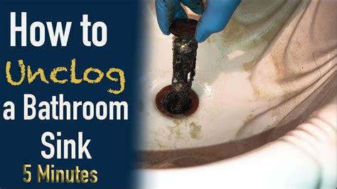 This Shows You Step By Step On How To Unclog Your Bathroom Sink 24 7