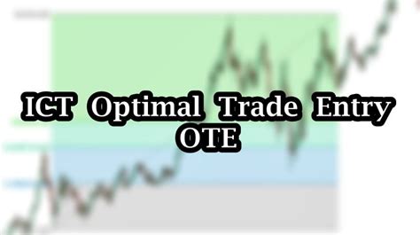 Ict Optimal Trade Entry Ote Explained