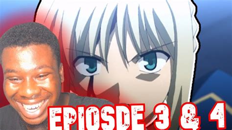 Reacting To Fate Stay Night Episode 3 And 4 YouTube