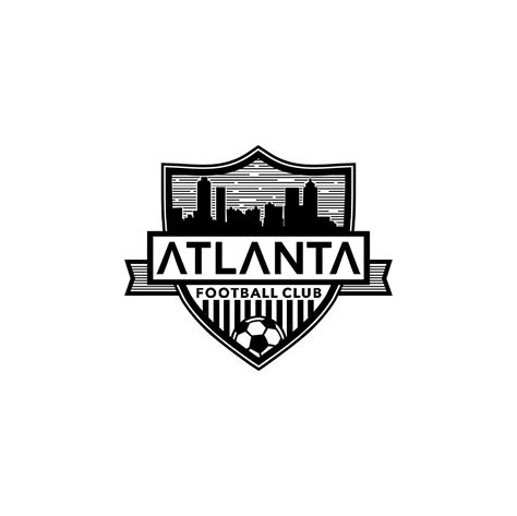 atlanta football club badge vector logo design 15640554 Vector Art at ...