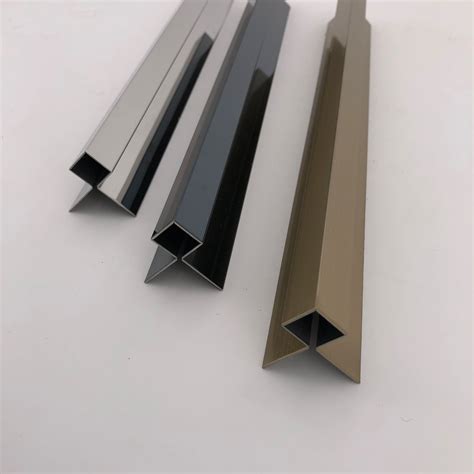 Stainless Steel Floor Tile Trim Metal Transition Profile T Shape U