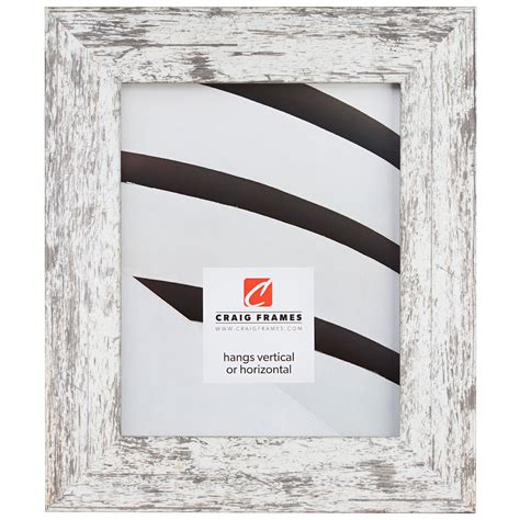 Craig Frames American Barn 16x24 Inch Picture Frame Faux White