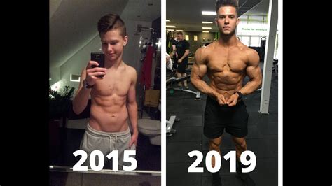 4 Year Body Transformation Poor Genetics From Skinny Fat To Bodybuilding Show Youtube