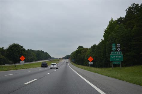 Interstate 85 South High Point To Lexington Aaroads North Carolina