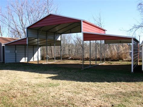 Metal Barn Building Boxed Eave Roof 46W X 21L X 12H Carolina Barn