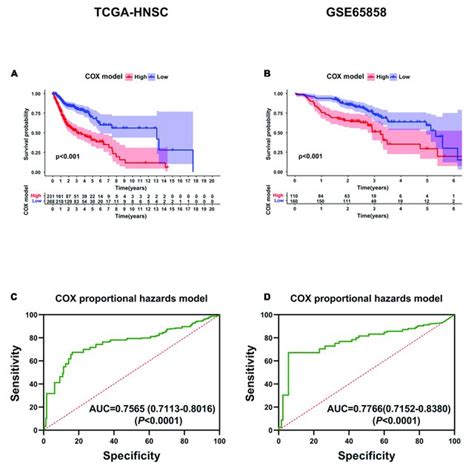 Validation Of The Six Gene Prognostic Signature A Survival