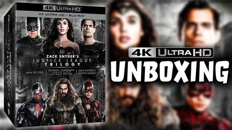 Zack Snyder S Justice League Trilogy 4K UHD Unboxing YouTube