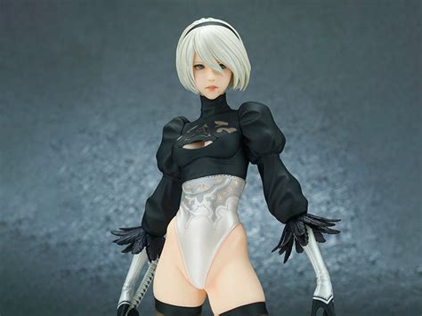 Official Chocolate 2P And 2B Variant NieR Automata Figures