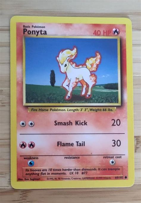 Base Set Ponyta 60102 En Kaufen Auf Ricardo