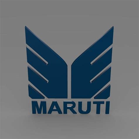 Maruti Logo 3d Model By Creative Idea Studio